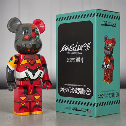 Bearbrick Evangelion Unit-02 Gamma 400% mit Verpackung