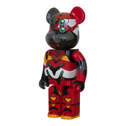 Bearbrick Evangelion Unit-02 Gamma 400% schräg