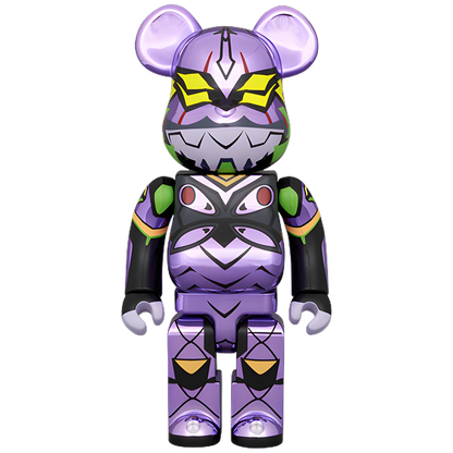 Bearbrick Evangelion Unit-13 New Paint Plated Version [Evangelion: 3.0+1.0 Thrice Upon a Time] 400% Herstellerbild 1
