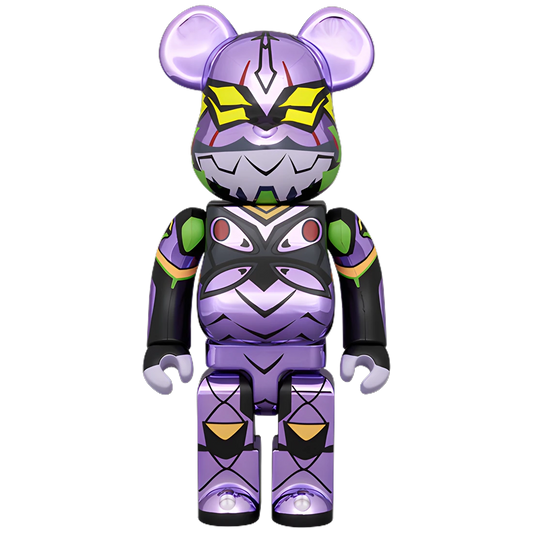 Bearbrick Evangelion Unit-13 New Paint Plated Version [Evangelion: 3.0+1.0 Thrice Upon a Time] 400% Herstellerbild 1