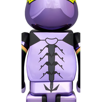 Bearbrick Evangelion Unit-13 New Paint Plated Version [Evangelion: 3.0+1.0 Thrice Upon a Time] 400% Herstellerbild 2