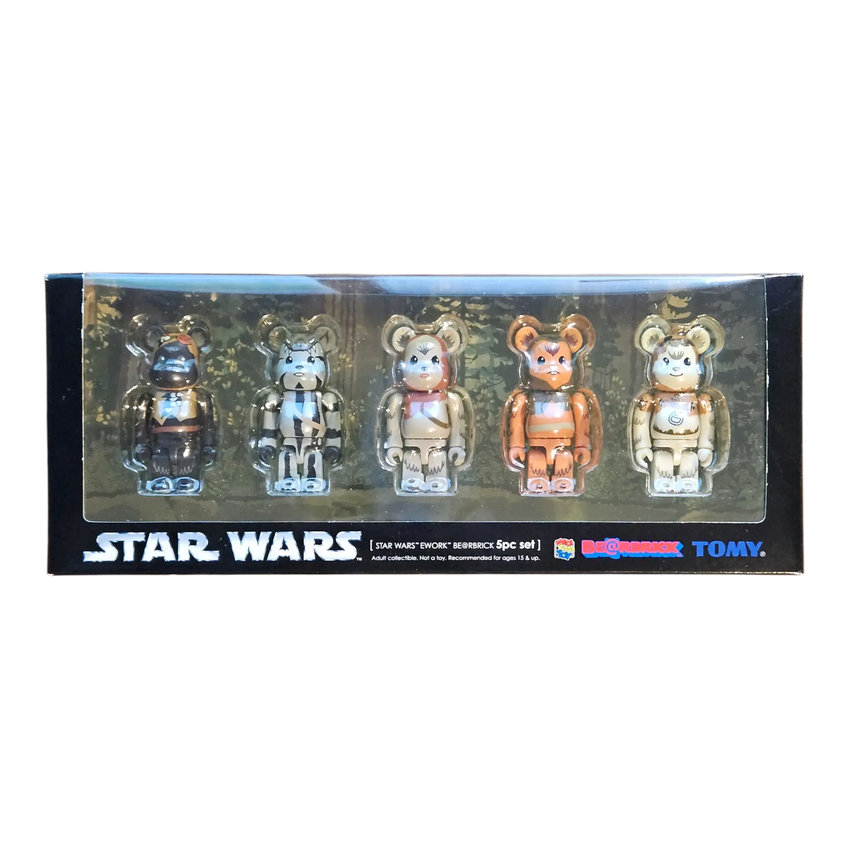 Bearbrick Ewok 5er-Set [Star Wars] 100% in der Verpackung