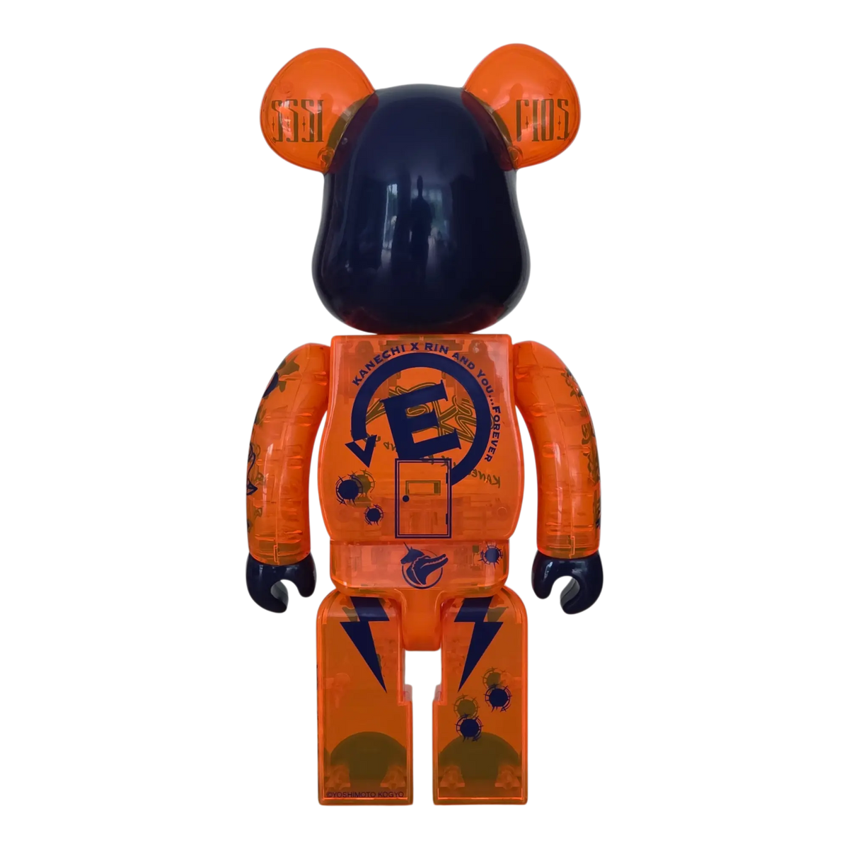 Bearbrick Exit 2023 100%+400% Rückseite