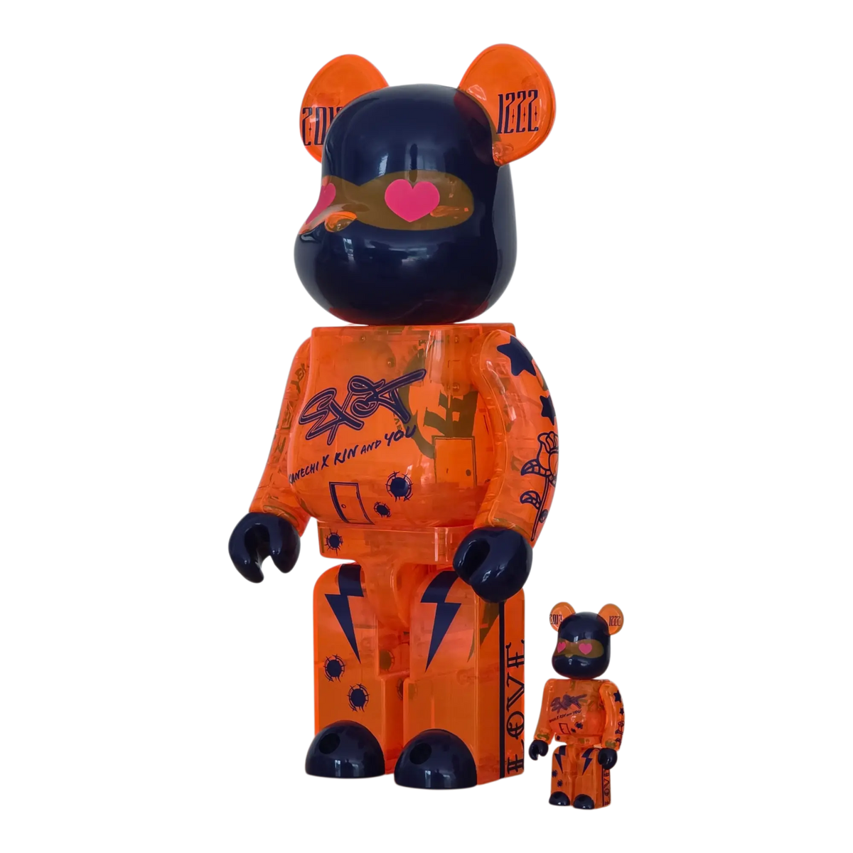 Bearbrick Exit 2023 100%+400% schräg