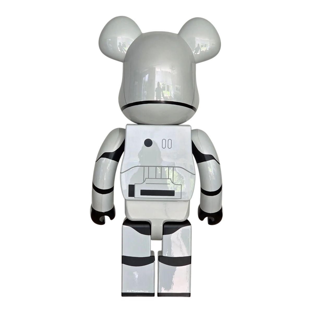 Bearbrick First Order Stormtrooper Chrome Version [Star Wars: Episode VII – The Force Awakens]
 1000% Rückseite