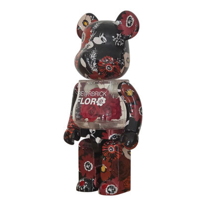Bearbrick FLOR@ 400% schräg