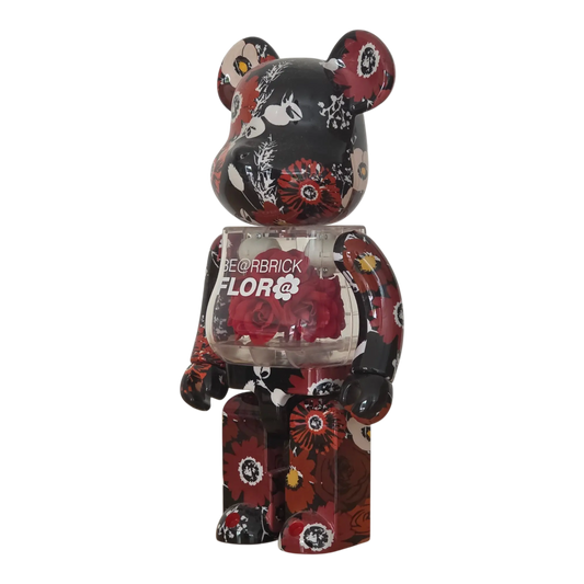 Bearbrick FLOR@ 400% schräg