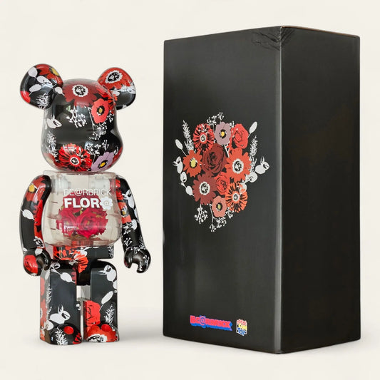 Bearbrick Flor@ 1000% mit Verpackung