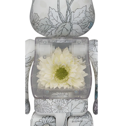 Bearbrick Flora Gerbera 400% Herstellerbild 2