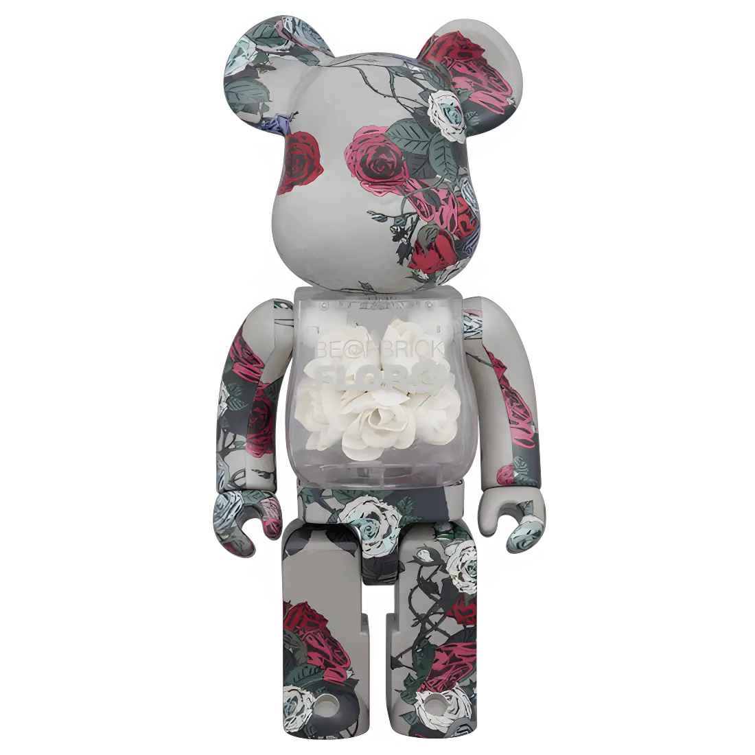 Bearbrick Flora Glow in the Dark 400% Herstellerbild 1