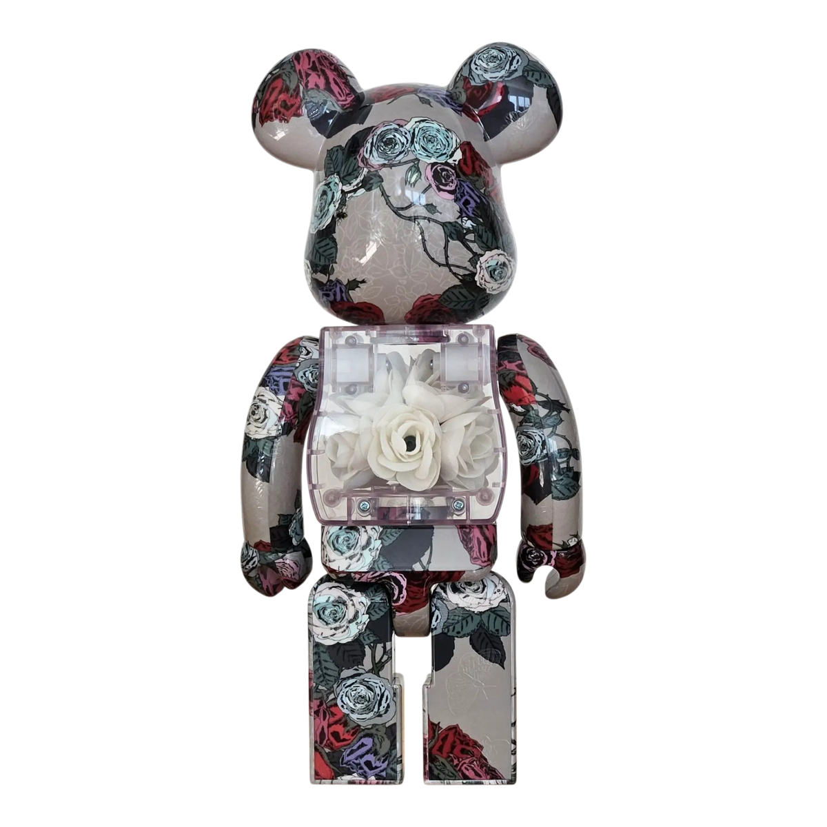Bearbrick Flora Glow in the Dark 400% Rückseite