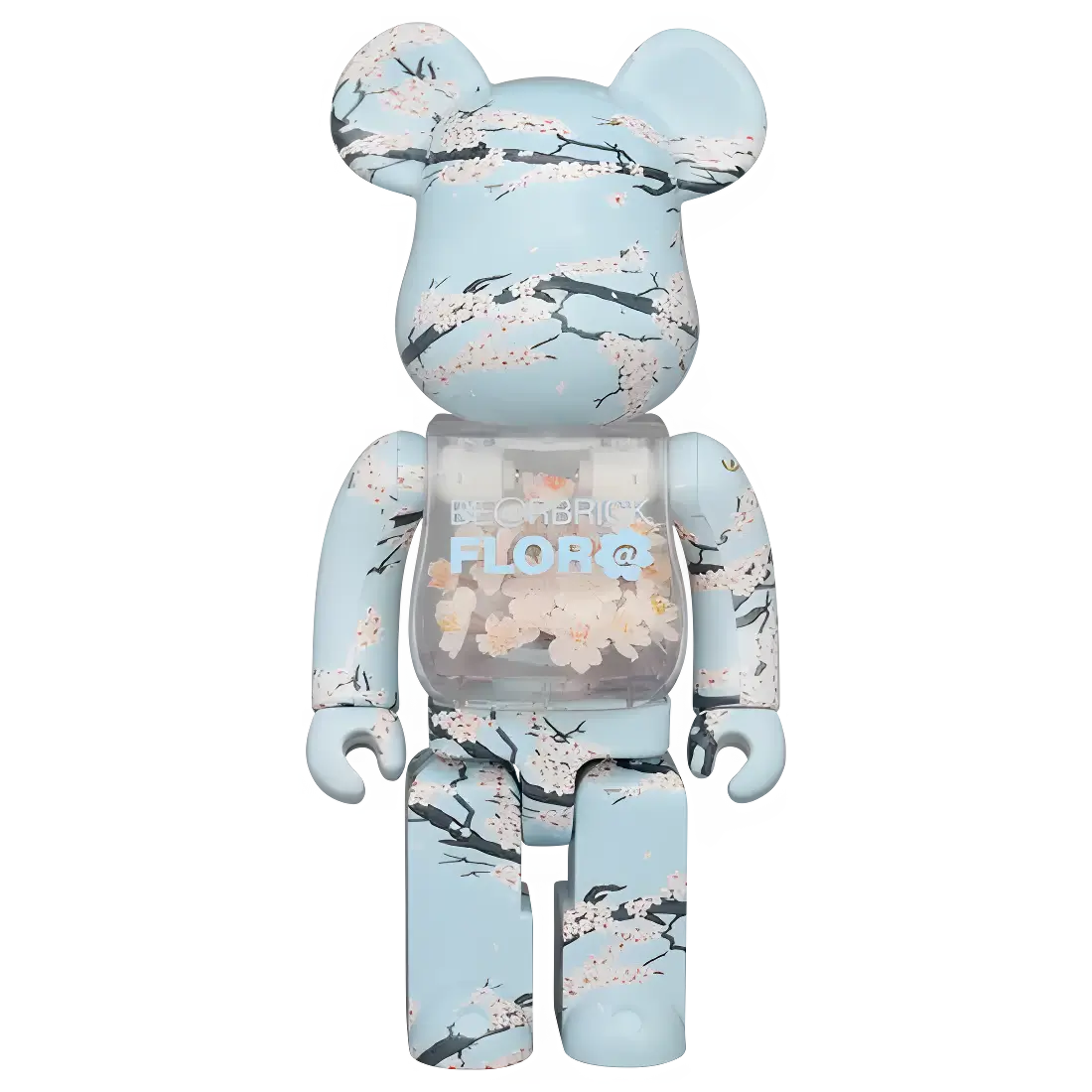 Bearbrick FLOR@ Sakura 400% Herstellerbild 1