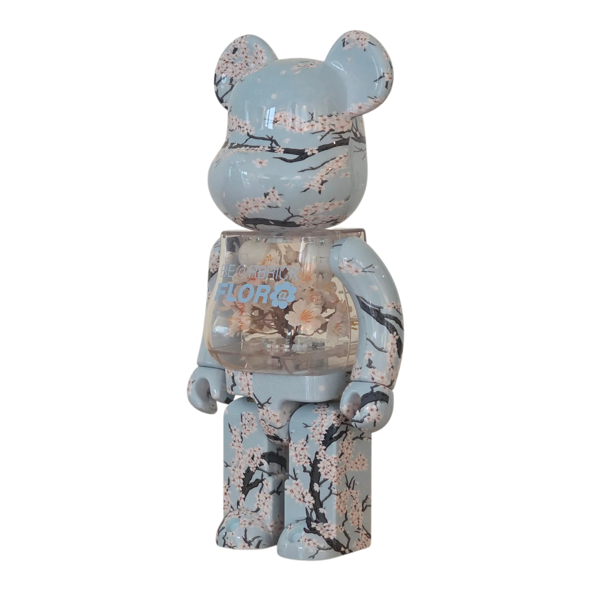 Bearbrick FLOR@ Sakura 400% schräg