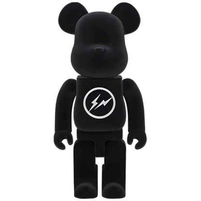 Bearbrick Fragment Flocky Version Black 100%+400% Herstellerbild 3