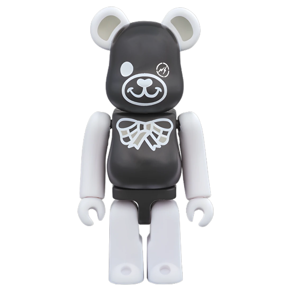 Bearbrick FREEMASONRY × fragmentdesign Black 100%+400% Herstellerbild 2