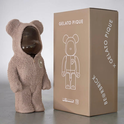 Bearbrick Gelato Pique Beige 1000% mit Verpackung