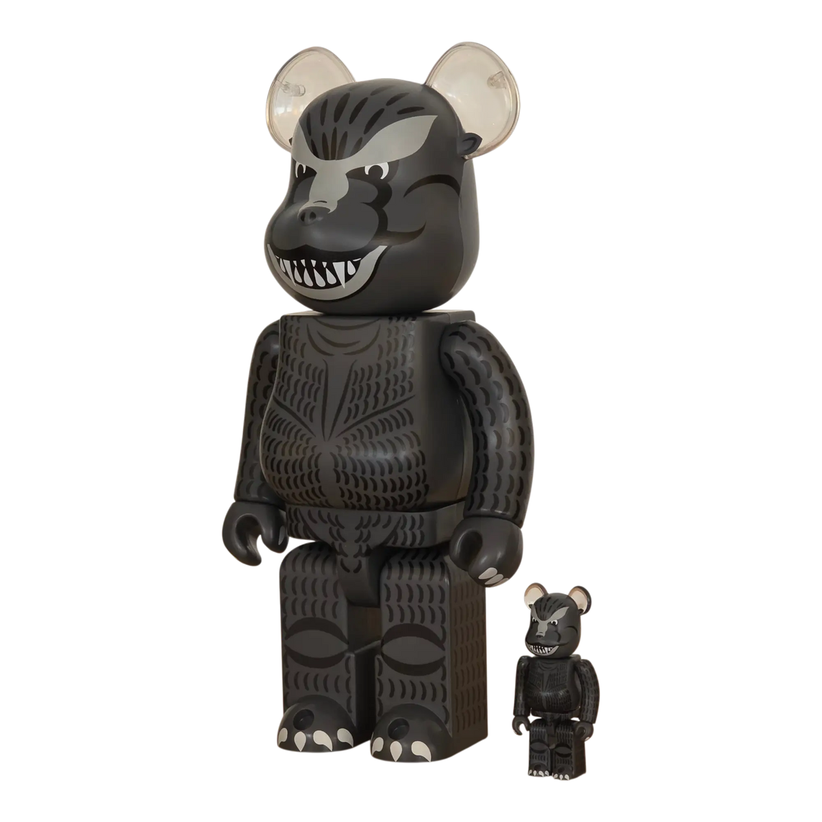 Bearbrick Godzilla (1954) 100%+400% schräg