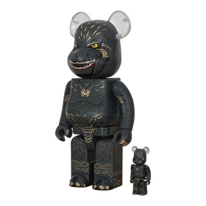Bearbrick Godzilla 2023 100%+400% schräg
