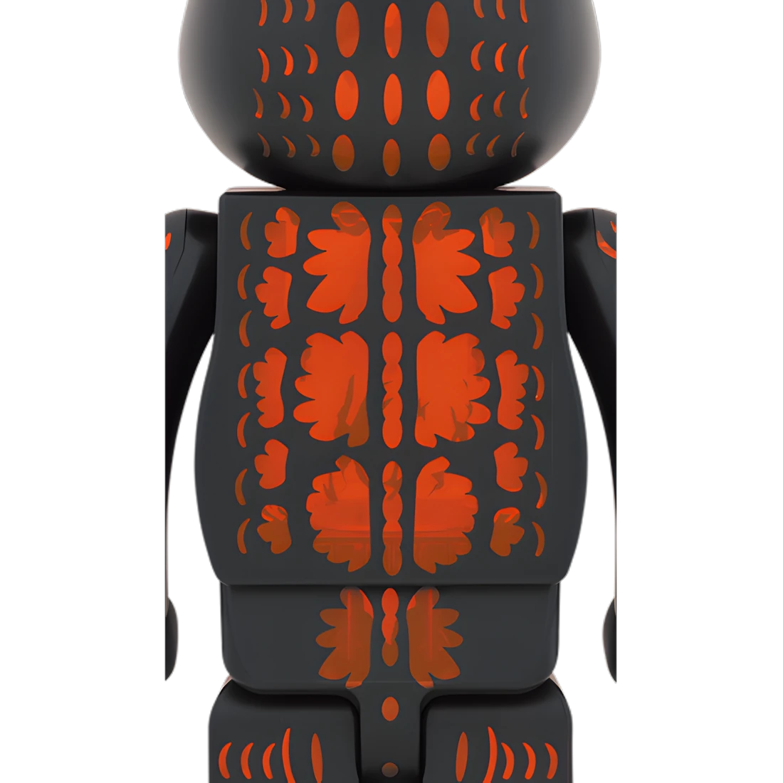 Bearbrick Godzilla Meltdown Clear Orange Version [Godzilla vs. Destoroyah] 1000% Herstellerbild 2