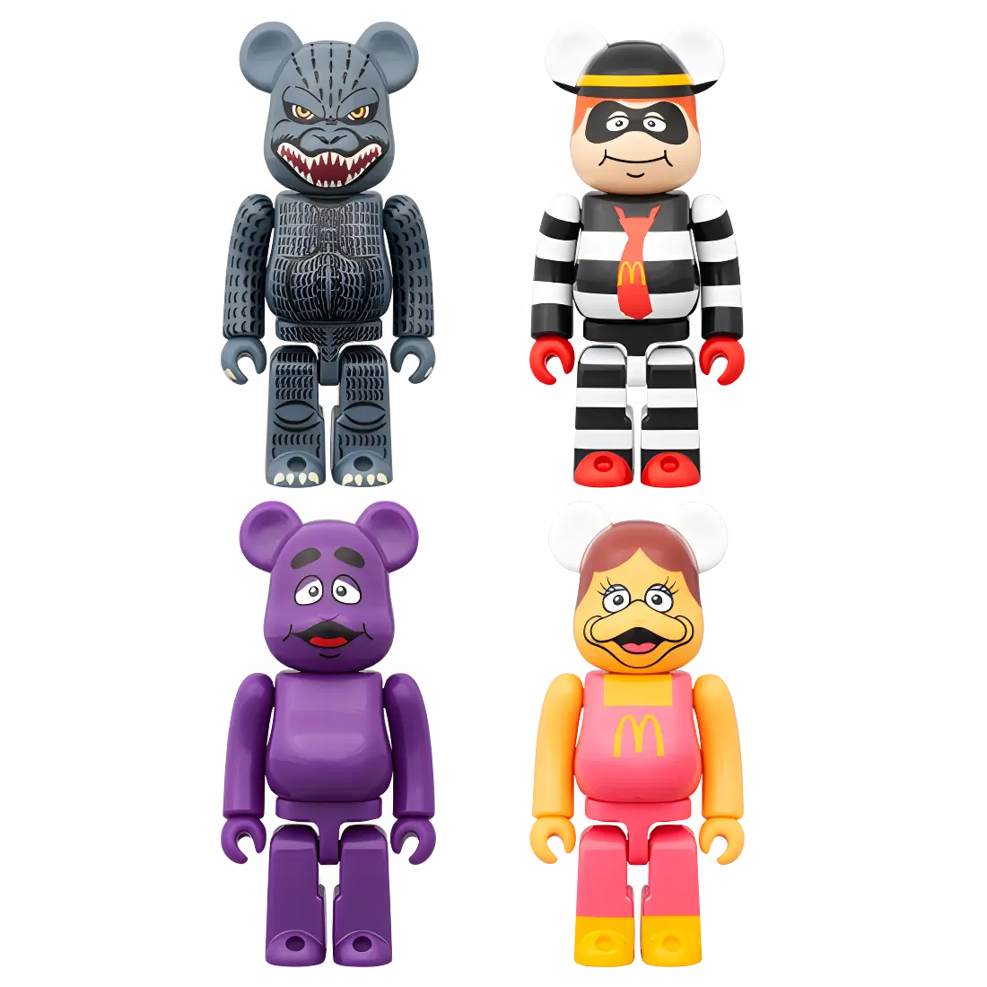Bearbrick Godzilla vs. McDonald's 150% Herstellerbild 1