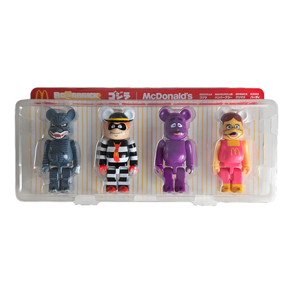 Bearbrick Godzilla vs. McDonald's 150% Verpackung Vorderseite