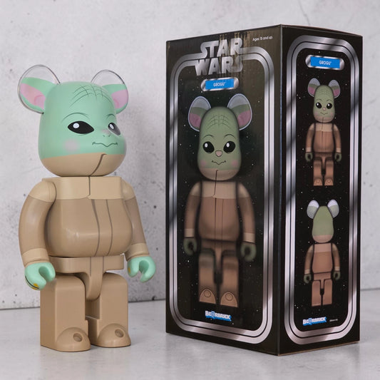 Bearbrick Grogu™ [The Mandalorian] 400% mit Verpackung