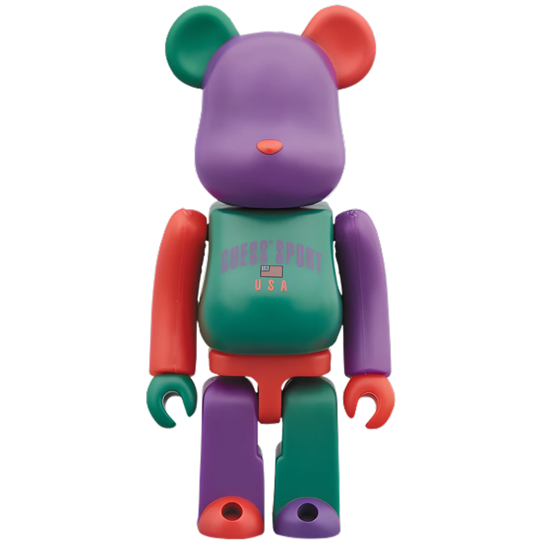 Bearbrick Guess Sport Logo 100%+400% Herstellerbild 2