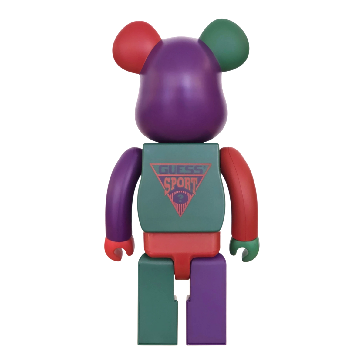 Bearbrick Guess Sport Logo 100%+400% Rückseite