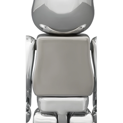 Bearbrick Hajime Sorayama Medicom Toy 30th Anniversary 3er-Set 100% Herstellerbild 5