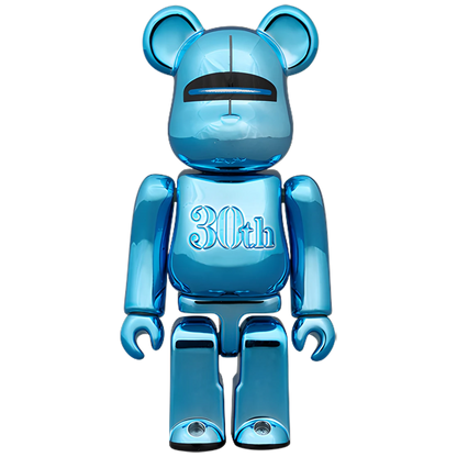 Bearbrick Hajime Sorayama Medicom Toy 30th Anniversary 3er-Set 100% Herstellerbild 6