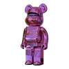 Bearbrick Hajime Sorayama Medicom Toy 30th Anniversary Model Pink 400% schräg