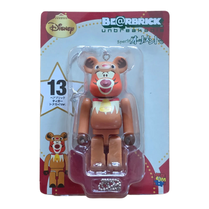 Bearbrick Happy Kuji 'Disney Special Ornament' (2011) - 13 Tigger Reindeer Version 100% in der Verpackung