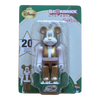Bearbrick Happy Kuji 'Disney Special Ornament' (2011) - 20 Goofy Gold & White Version 100% in der Verpackung
