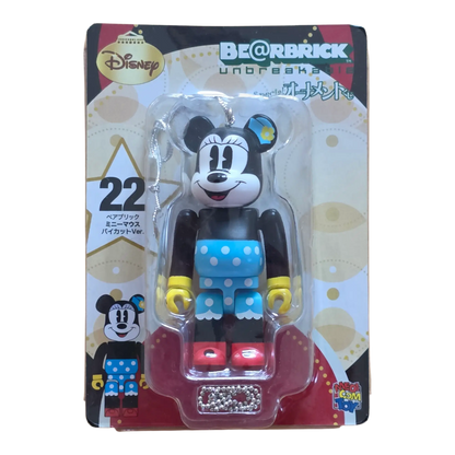 Bearbrick Happy Kuji 'Disney Special Ornament' (2011) - 22 Minnie Mouse 100% in der Verpackung