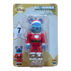 BE@RBRICK Disney Special Ornament – ​​7 Stitch Santa Version (100%)
