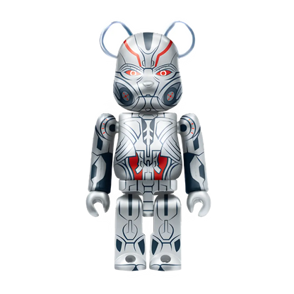 Bearbrick Happy Kuji "MARVEL Studios" - 11 Ultron 100% Herstellerbild