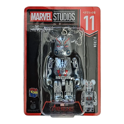 Bearbrick Happy Kuji "MARVEL Studios" - 11 Ultron 100% in der Verpackung