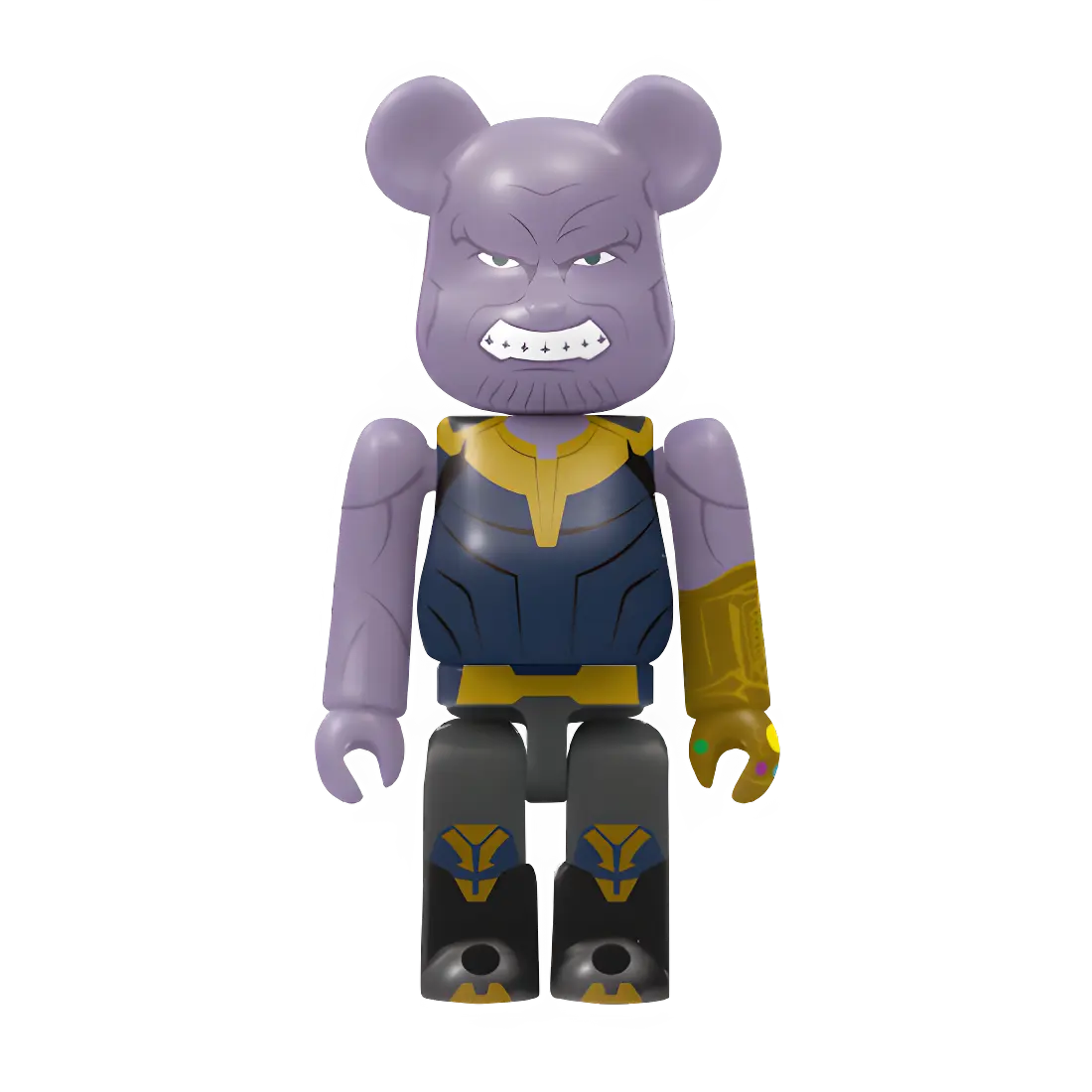 Bearbrick Happy Kuji "MARVEL Studios" - 14 Thanos 100% Herstellerbild