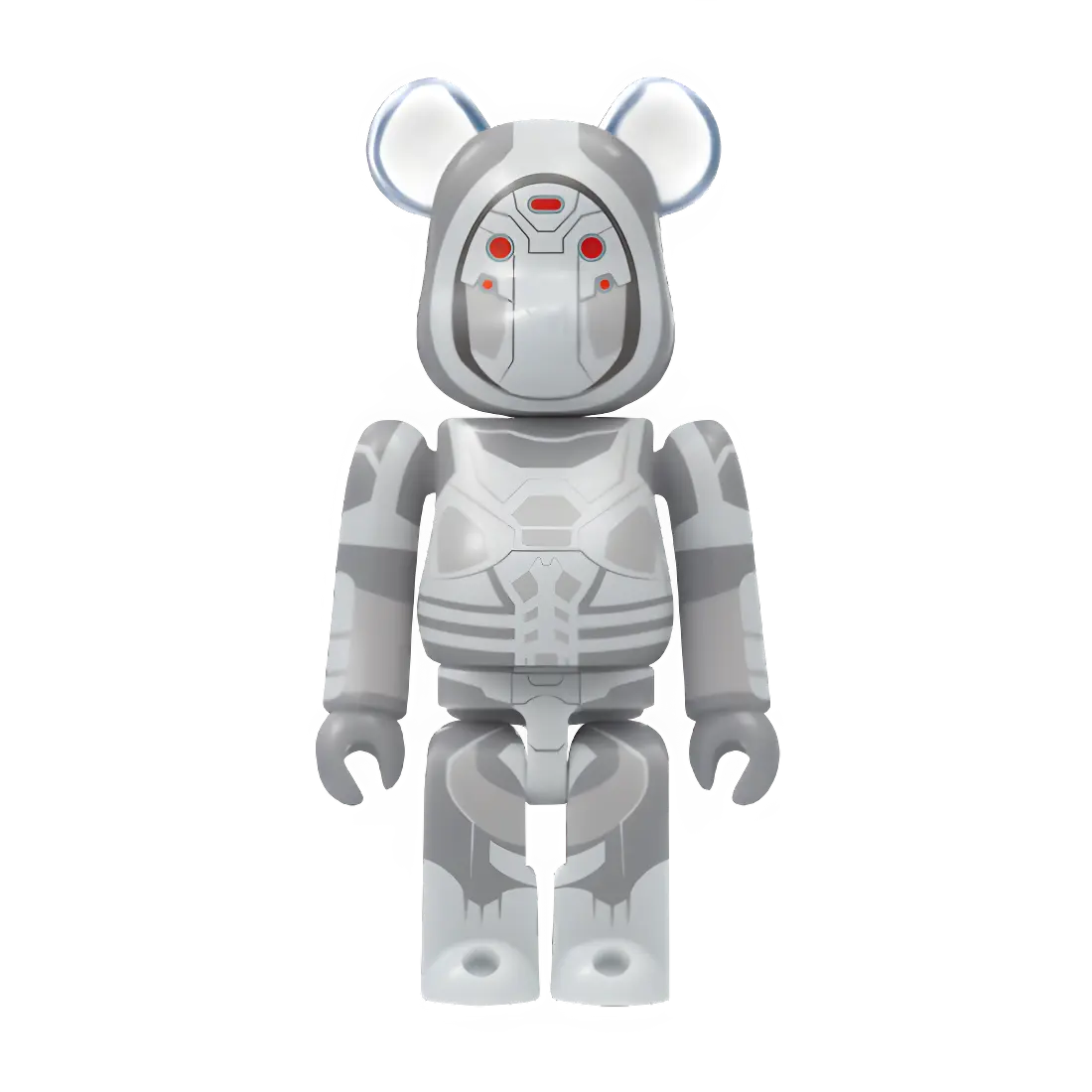 Bearbrick Happy Kuji "MARVEL Studios" - 15 Ghost 100% Herstellerbild