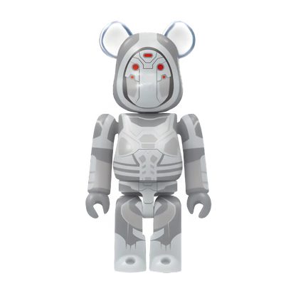 Bearbrick Happy Kuji "MARVEL Studios" - 15 Ghost 100% Herstellerbild