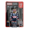 Bearbrick Happy Kuji "MARVEL Studios" - 17 Captain America (Sam Wilson) 100% in der Verpackung