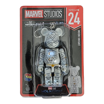 Bearbrick Happy Kuji "MARVEL Studios" - 24 Moon Knight 100% in der Verpackung