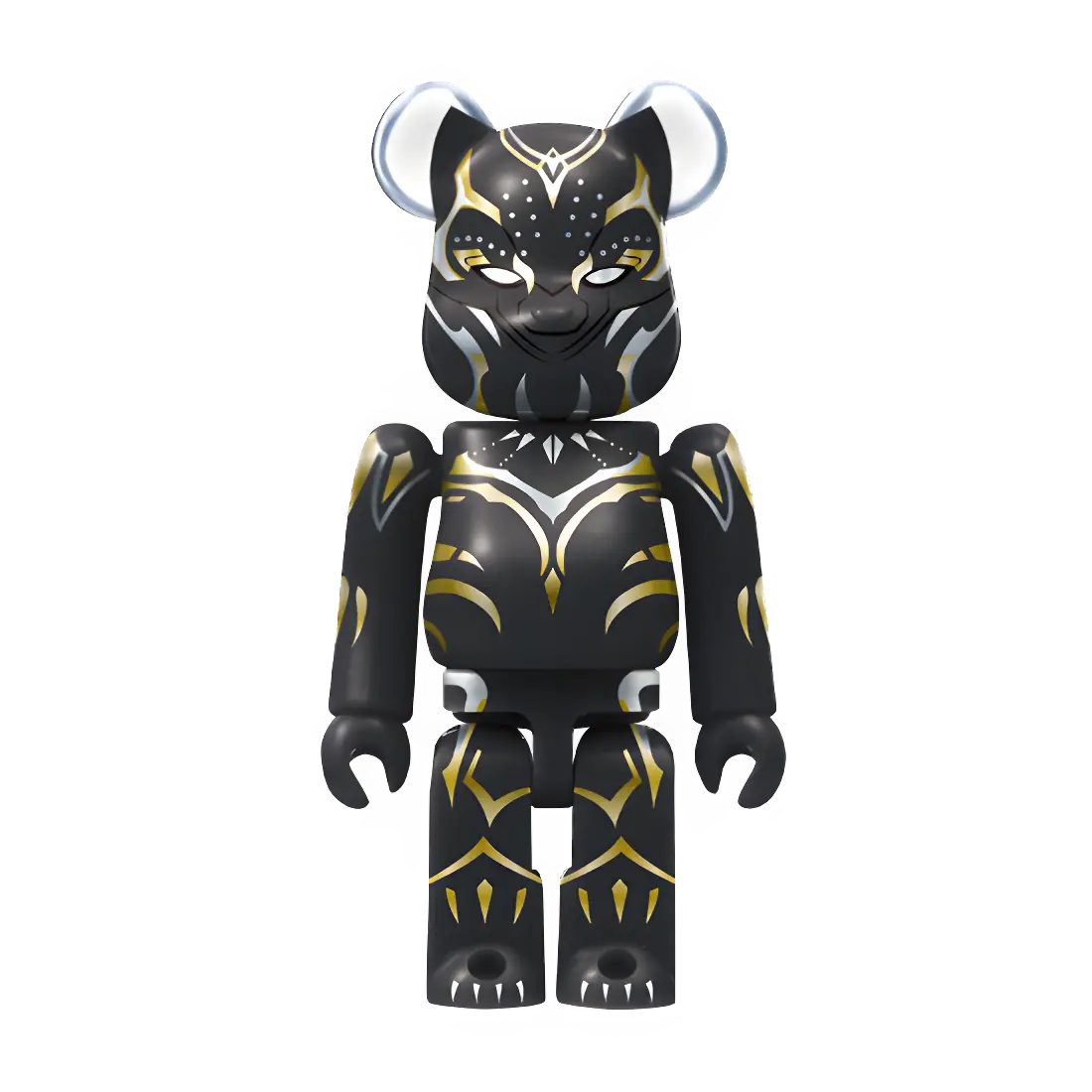 Bearbrick Happy Kuji "MARVEL Studios" - 29 Black Panther (Shuri) 100% Herstellerbild