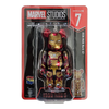 Bearbrick Happy Kuji "MARVEL Studios" - 7 Iron Man Mark 42 100% in der Verpackung