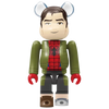 Bearbrick Happy Kuji "Spider-Man: Spider-Verse" 3: Peter B. Parker [Type-B] 100% Herstellerbild