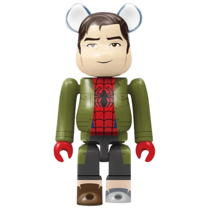 Bearbrick Happy Kuji "Spider-Man: Spider-Verse" 3: Peter B. Parker [Type-B] 100% Herstellerbild