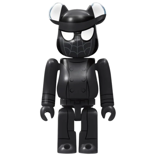 Bearbrick Happy Kuji "Spider-Man: Spider-Verse" 4: Spider-Noir 100% Herstellerbild