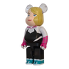 Bearbrick Happy Kuji "Spider-Man: Spider-Verse" L@ST: Spider-Gwen [Type-A] 400% schräg
