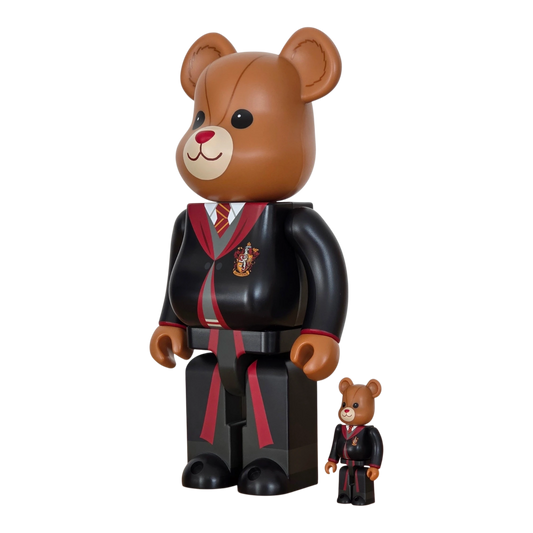 Bearbrick Harry Potter Gryffindor 100%+400% schräg