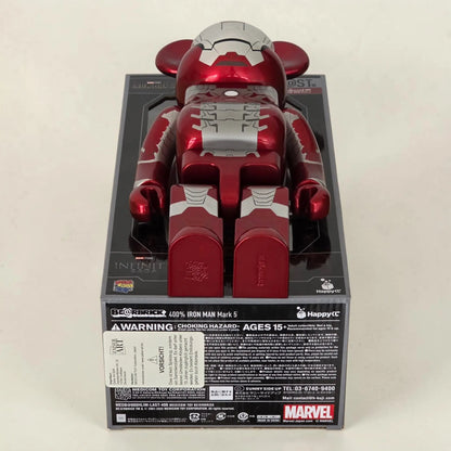 Bearbrick Iron Man – L@ST Iron Man Mark 5 400% Echtheitsmerkmale